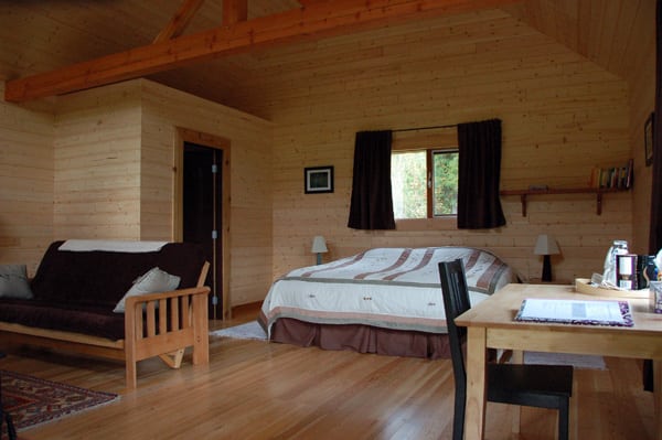 Inside Cascade Cabin at Wild Bear Lodge