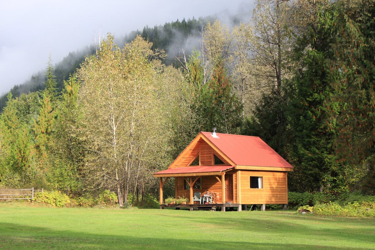 Cascade cabin at Wild Bear Lodge