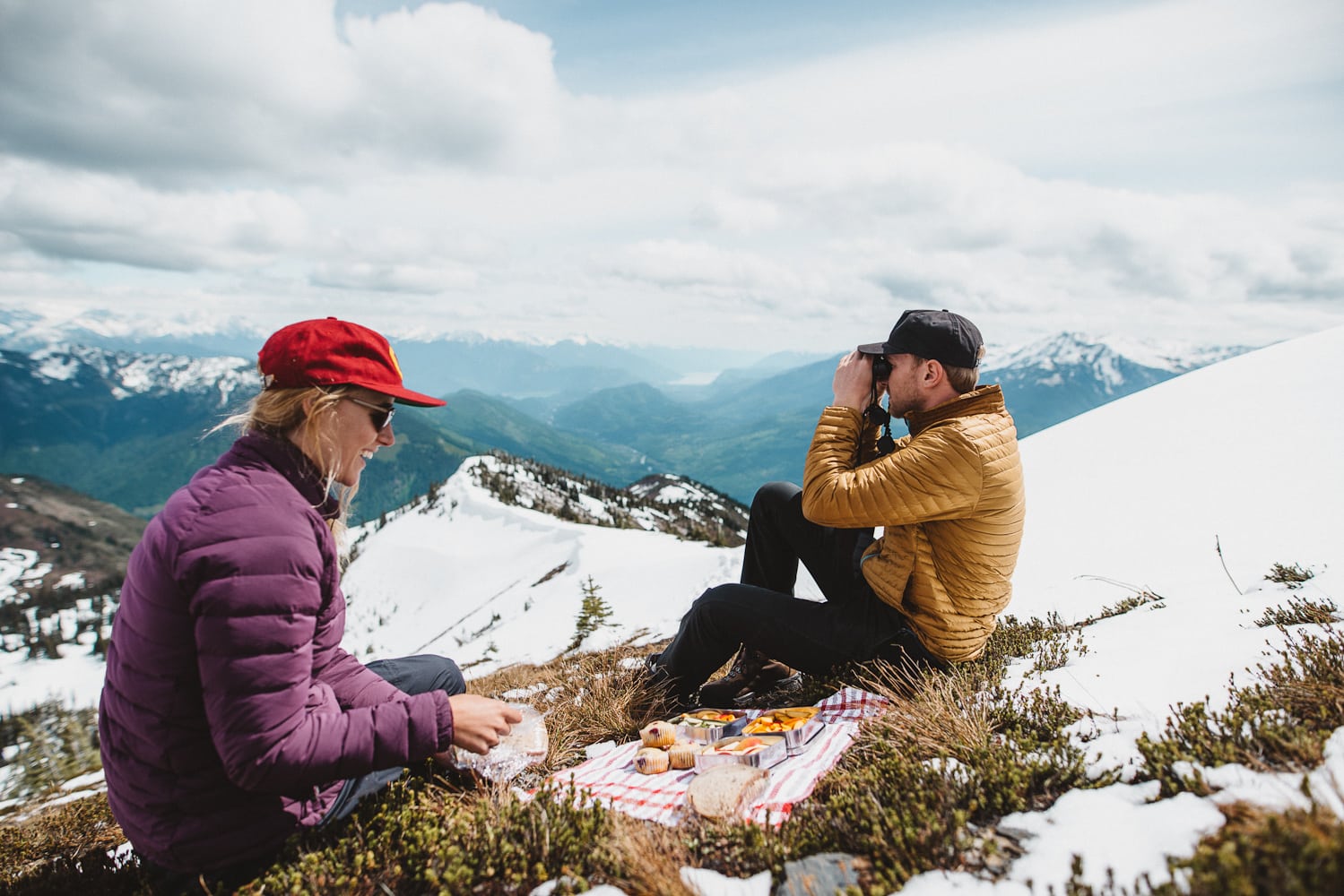 Alpine picnic at Wild Bear Lodge