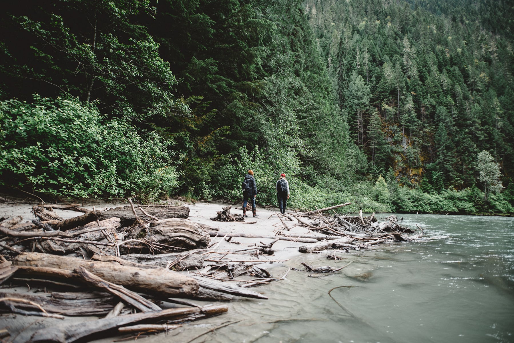 A river walk at Wild Bear Lodge
