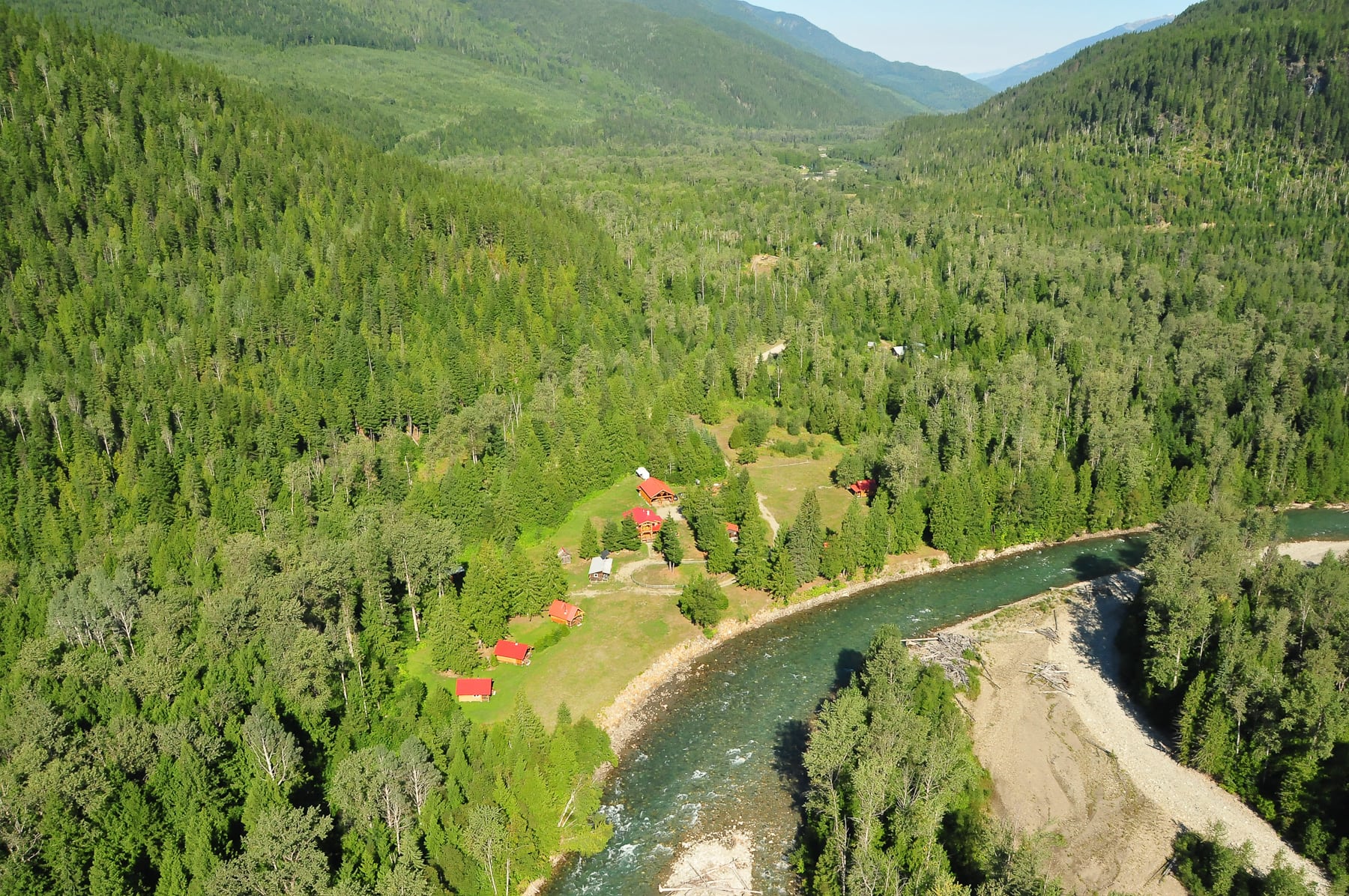 Aerial of Wild Bear Lodge